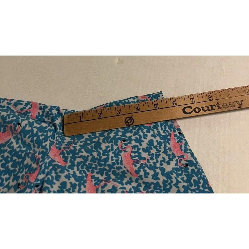 NEW Chubbies Tropical Flamingo All Over Print Swim Trunks Suit Shorts XL Lined
